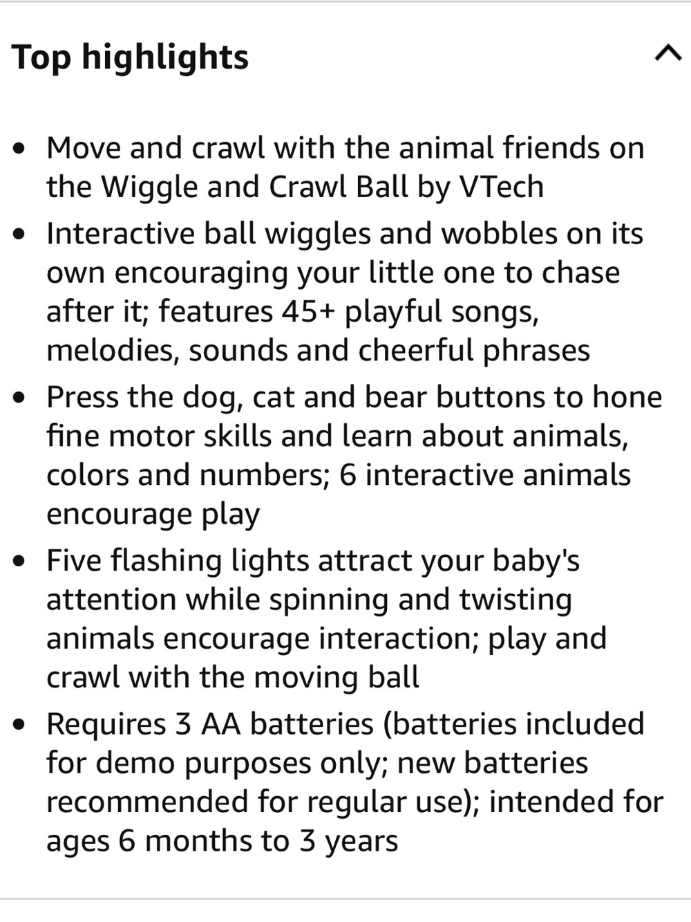 VTech Move & Crawl Ball - Picture 3 of 3